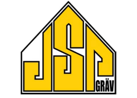 Yellow and black house-shaped logo with GRAV text, featuring stylized windows and roof design